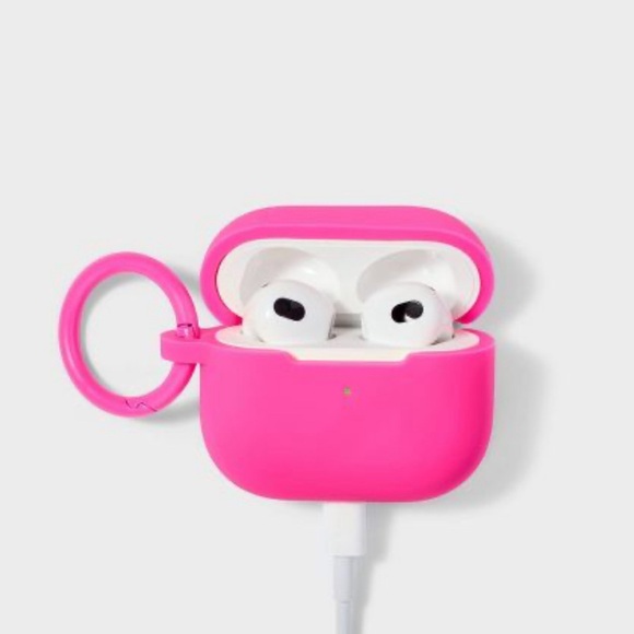 HOT PINK airpods 3rd gen case/cover - Picture 2 of 3